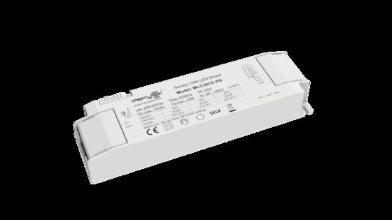 28W Max Sensor DIM Led Driver, 230mA-615mA Output, Color Temperature Selectable, Flicker Free MLC28CC-PD