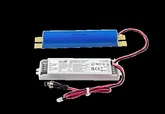 4W اختبار ذاتي لمدة 3 ساعات واختبار يدوي حزمة طوارئ LED قابلة للتبديل مع ضمان لمدة 5 سنوات بطارية LifePO4
