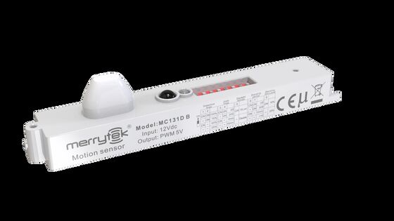 شريط طويل لتعتيم PWM مع مستشعر الحركة DC، يدعم التحكم عن بعد، بحد أقصى 6 أمتار